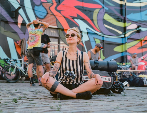 Luda from Belarus.&nbsp; &nbsp; /2019/BruxellesWorks in Warsaw.